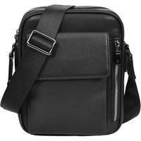 Mens Real Leather Cross Body bag Mid Multi-Pocket Travel Organiser Pouch Rovigo