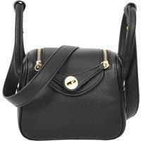 Womens Faux Leather Shoulder Bag Mini Fashion Handbag Celeste