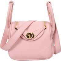 Womens Faux Leather Shoulder Bag Mini Fashion Handbag Celeste