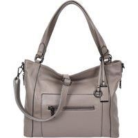 Womens Real Leather Handbag Tote Shoulder Bag Evelyn