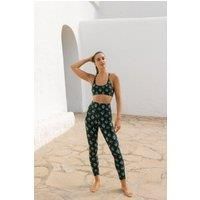 Dancing Leopard Women's Halo Malala Yoga Leggings in Triangle Print Ladies Pants