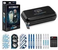 Red Dragon Gerwyn Price Iceman Darts Case and Accessories