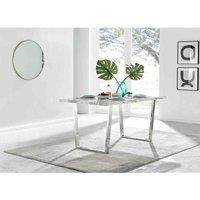 KYLO Large 160cm Dining Table Only in High Gloss, Wood Effect or White Marble