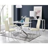 https://www.burton.co.uk/product/furnitureboxuk-leonardo-white-glass-marble-effect-silver-leg-table-4-velvet-milan-silver-leg-chairs_p-550ad2ef-442d-4989-8743-023a2007886e£colour=Cream&size=One%20Size