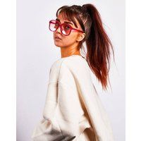 Ombre Lense Oversized Sunglasses