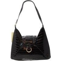 Envelope Hobo Bag in Black