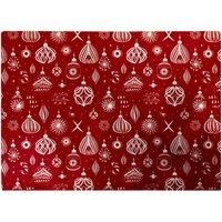 Red Christmas Decorations Pattern Chopping Board