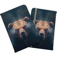 Brown Bear Face Splashart Passport Cover