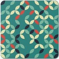 Geometric Pattern Design Coasters - Set of 4