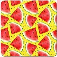 Watermelon Pattern Coasters - Set of 4