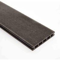 Triton Black Composite Decking Kit 6m x 3m 18spm, Black