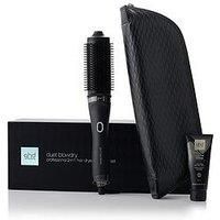 ghd Duet Blowdry Gift Set - 2-in-1 Hair Dryer Brush with Volume Forever Blow Dry Cream and Heat Resistant Bag, Wet to Blow Dried with No Heat Damage, 3X More Volume, 50% More Shine, UK Plug