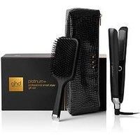 ghd Platinum+ Festive Gift Set - Hair Straighteners, with Paddle Brush and Heat-Resistant Bag, Smart Styler That Predicts Your Hair/'s Needs