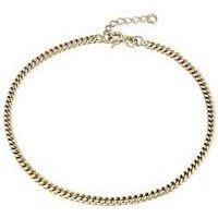 Seol + Gold Curb Chain Anklet