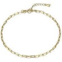 Seol + Gold Cable Chain Anklet
