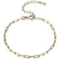 Seol + Gold Cable Chain Bracelet