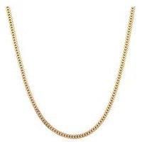 Seol + Gold Flat Snake Chain 18"-20"