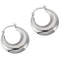 Seol + Gold Curved Creole Hoops