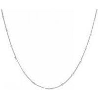 The Love Collection Sterling Silver Saturno Chain