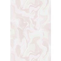 Bobbi Beck Eco-Friendly Subtle Marbled Wallpaper In Pink