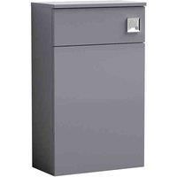 nuie 500mm WC Unit - Satin Grey