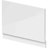 nuie 800 End Panel (2 Piece) Waterproof, White