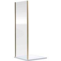 nuie Rene 1900 x 760mm Side Panel - Brown
