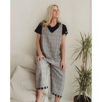 Grace Multicolour Check Print Reversible Wide Leg Jumpsuit
