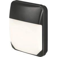 4lite Tironi Outdoor Maintained or Non-Maintained Emergency Rectangular LED Bulkhead Black 25W 2300lm (578VH)