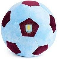 Aston Villa Plush Football Officially Licensed - 22 cm Soft Toy Pillow - Fluffy Stuffed Football Ideal for Kids and Adults - Perfect Sports Gift for Villans