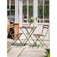 Crossland Grove Sigford Bistro Set Cedar