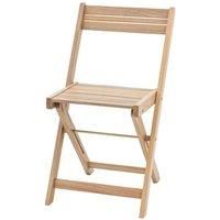 Crossland Grove Norris Folding Chair Natural ( 2 pk)