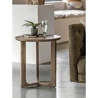 Gallery Direct Craft Side Table - Smoked Oak