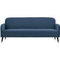 Crossland Grove Holden Sofa Bed Cyan, Blue