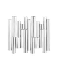 Gallery Almada Mirror, 122x110cm, Silver