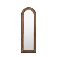 Gallery Beaufort Dark Wood Leaner Mirror