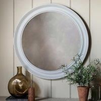 Gallery Direct Springton Round Mirror Stone 800Mm