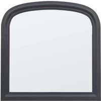 Gallery Direct Springton Overmantle Mirror Lead 940X940Mm
