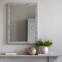 Gallery Romano Mirror Marbled White 570X770Mm