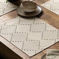 Gallery Boheme Diamond Weave Placemats &Ndash; Set Of 4