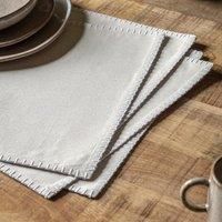Gallery Linen Effect Placemat (4Pk)
