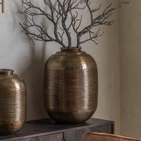 Gallery Kasai Large Metal Vase