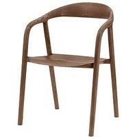 Gallery Rayan Ready Assembled 2 Pack Dining Chairs - Walnut