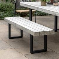 Crossland Grove Orsett Dining Bench 1600x400x450mm, Grey