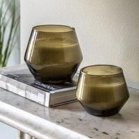 Set of 2 Lime Basil and Manderin Multi Wick Candles