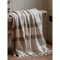 Gallery Ongshaw Woven Throw - Natural