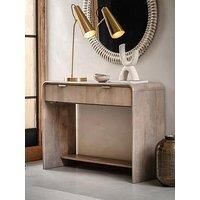 Gallery Tahira 2 Drawer Console - With Mango Wood