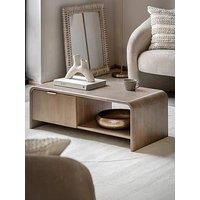 Gallery Tahira 1 Drawer Coffee Table - With Mango Wood