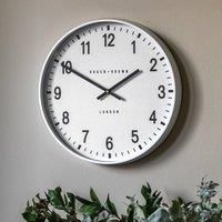 Crossland Grove Horley Wall Clock White 40Cm, White