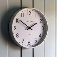 Crossland Grove Malden Wall Clock Putty 30Cm, Cream